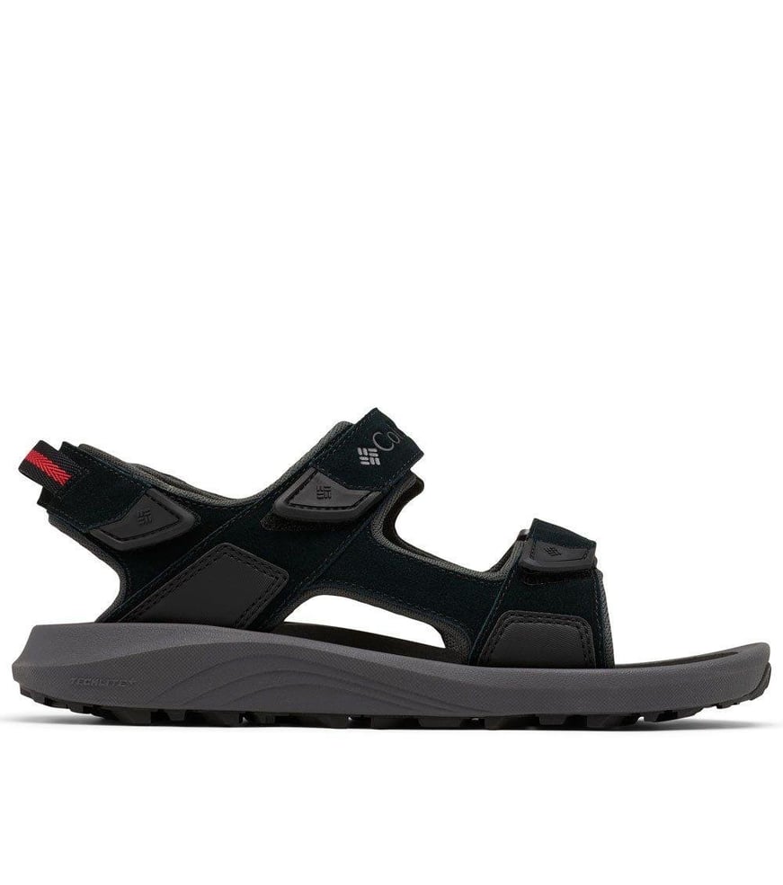 Columbia Columbia Erkek Marka Logolu Kauçuk Tabanlı Düz Taban Siyah Sandalet 1987221-010