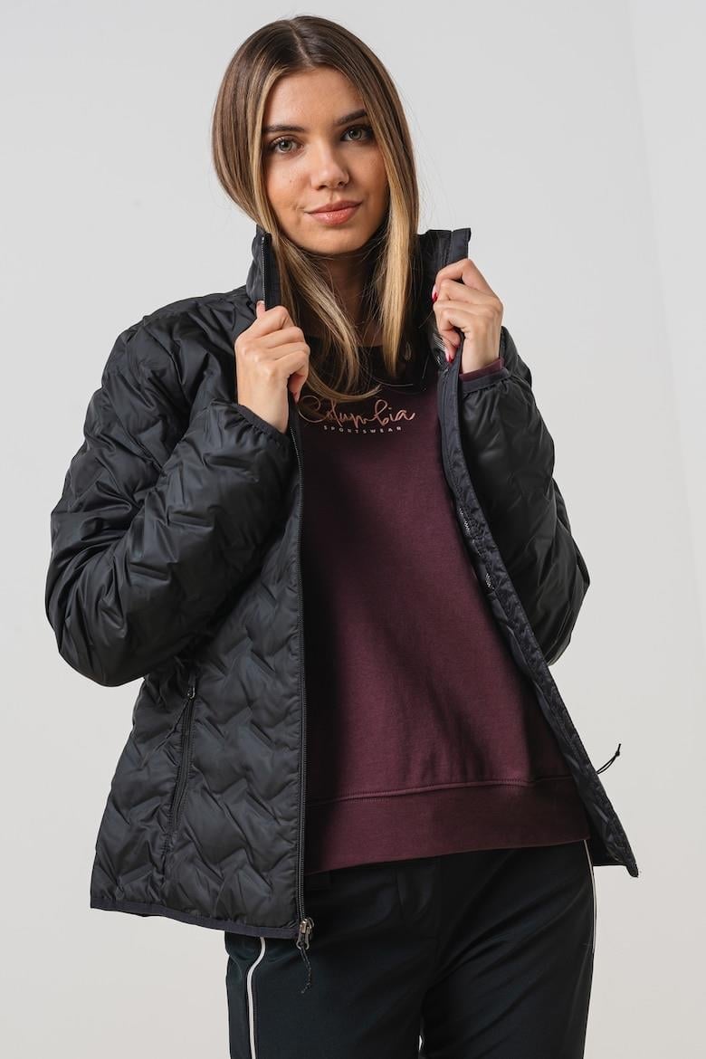 Columbia Columbia Kadın Termal Isı Yansıtıcılı Regular Fit Dik Yaka Siyah Mont 2088271-010