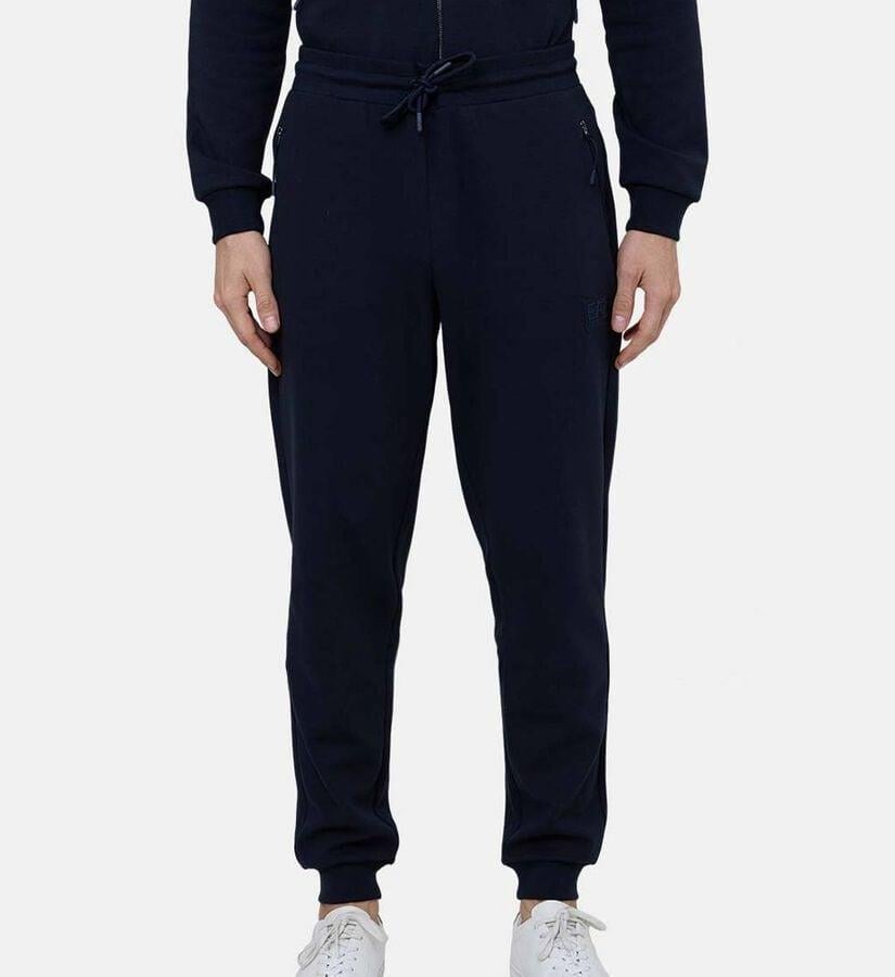 Ea7 Ea7 Erkek Beli ve Paçası Lastikli Regular Fit Pamuklu Lacivert Eşofman Altı 7M000097 AF12116-UB102