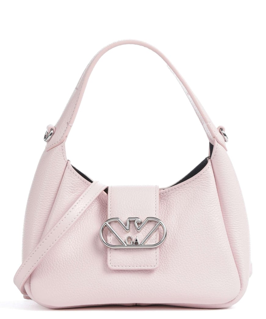 Emporio Armani Emporıo Armani Kadın Deri Marka Logolu Askılıklı Fermuarlı Pudra Omuz Çantası Y3E235 YWQ9X-80062