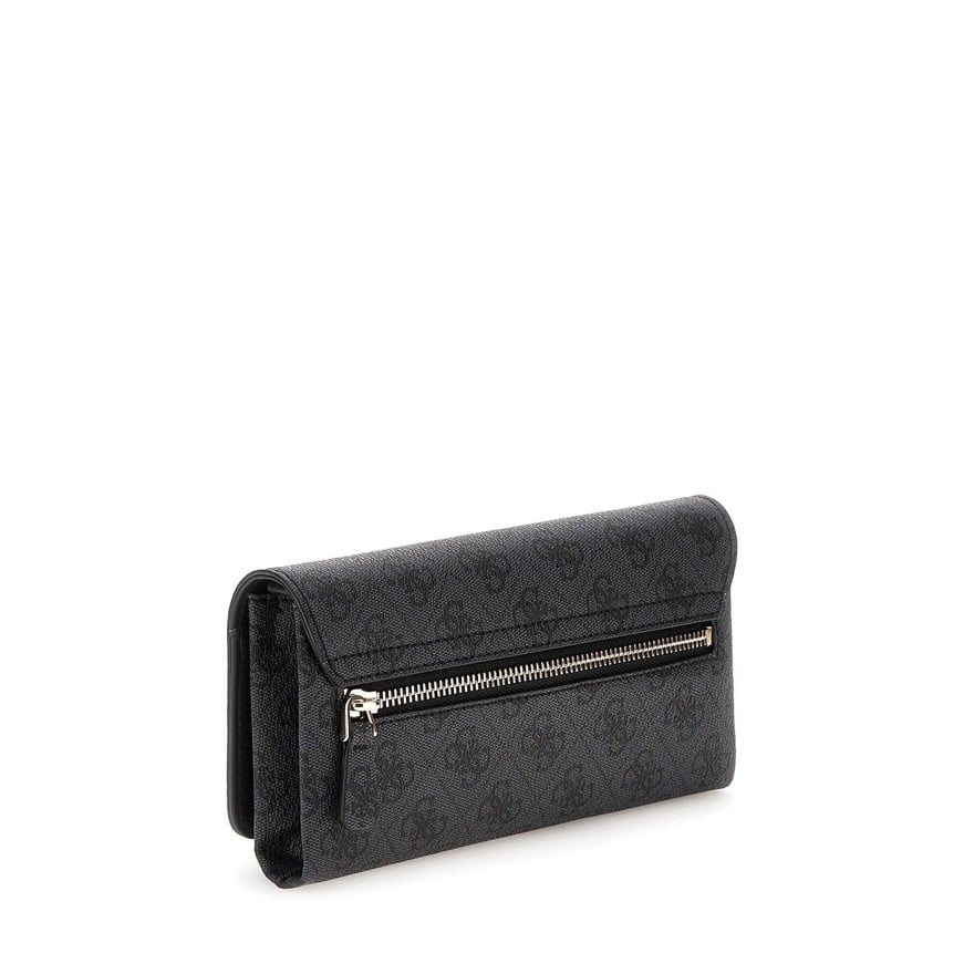 GUESS GUESS Kadın Fermuarlı Askılı Logo Detaylı Siyah Omuz Çantası HWBG78 79750-CLO