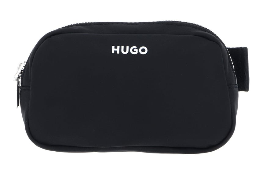 HUGO HUGO Kadın Fermuarlı Çıkarılamayan Uzun Askılı Siyah Omuz Çantası 50536057-001