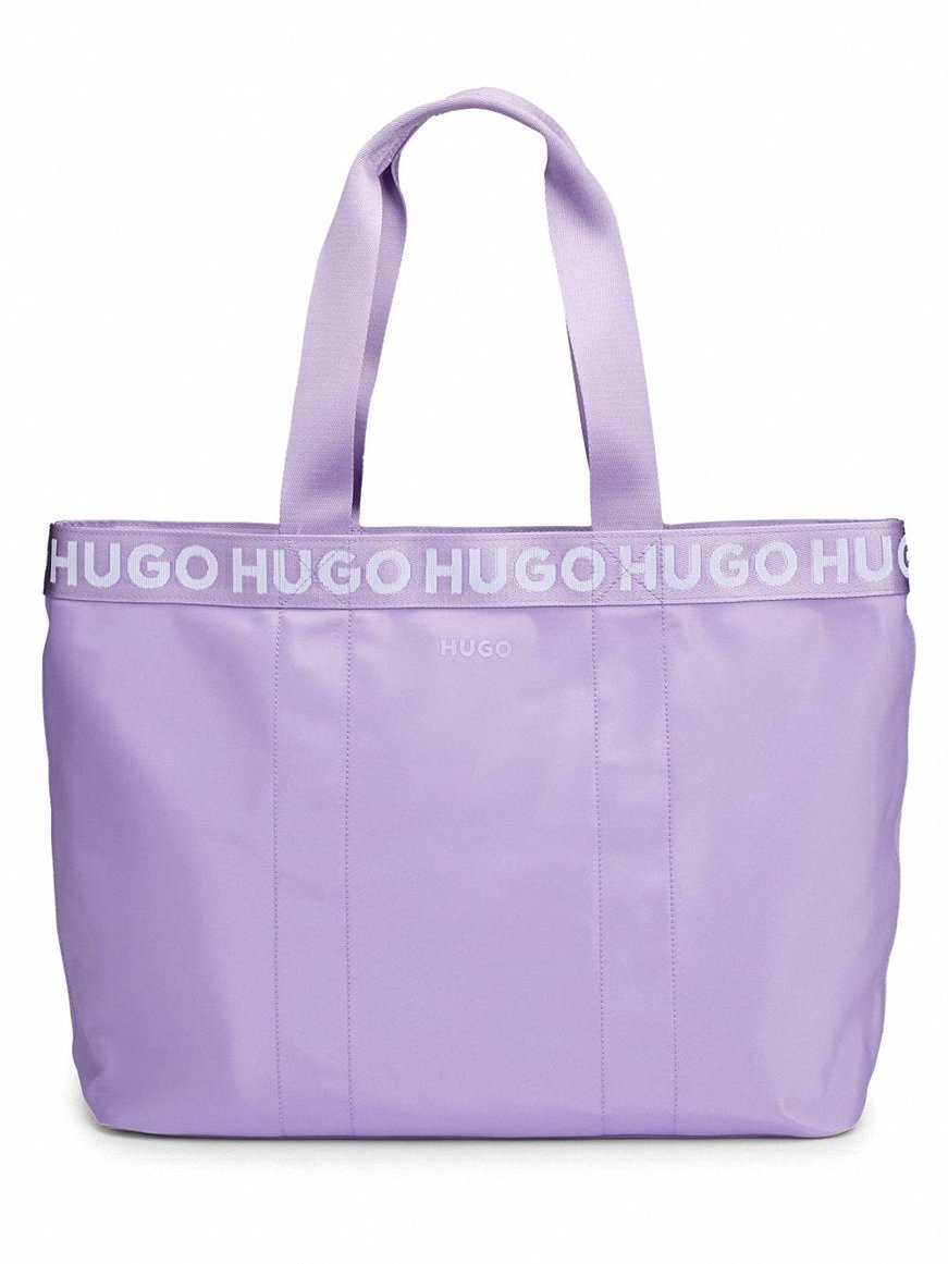 HUGO HUGO Kadın Geniş İç Hacim Marka Logolu Askılı Lila Omuz Çantası 50498176-534