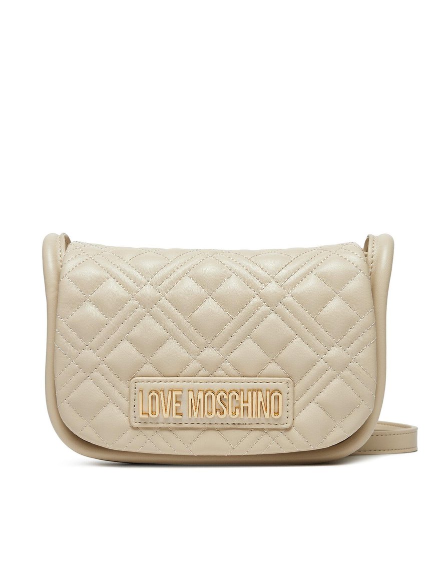 Love Moschino Love Moschino Kadın Manyetik Kapamalı Omuz Askılı Bej Omuz Çantası JC4139PP1MLA0-110