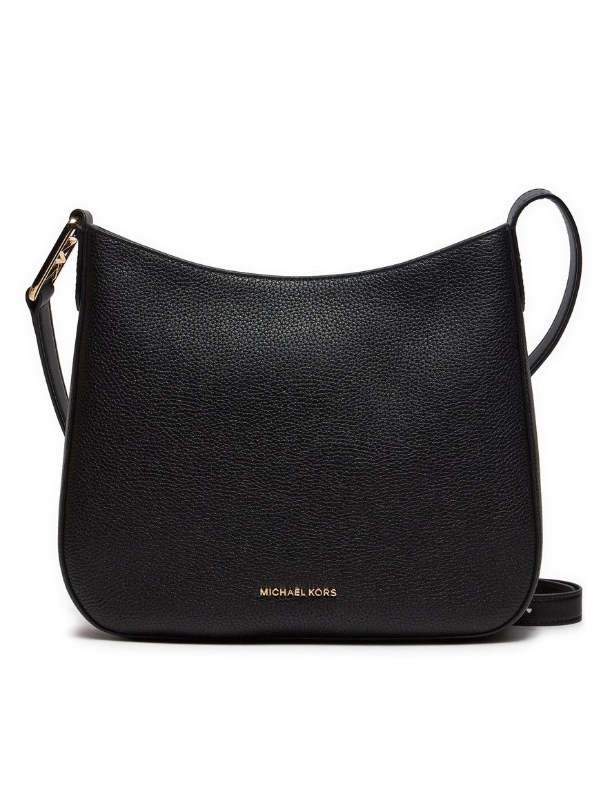 Michael Kors Michael Kors Kadın Deri Ayarlanabilir Kayış Düz Model Siyah Omuz Çantası 32S4G8KM9L-BLACK