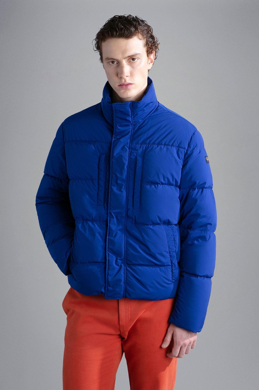 Paul Shark Paul Shark Erkek Marka Logo Detaylı Regular Fit Uzun Kollu Mavi Mont 13312304-408