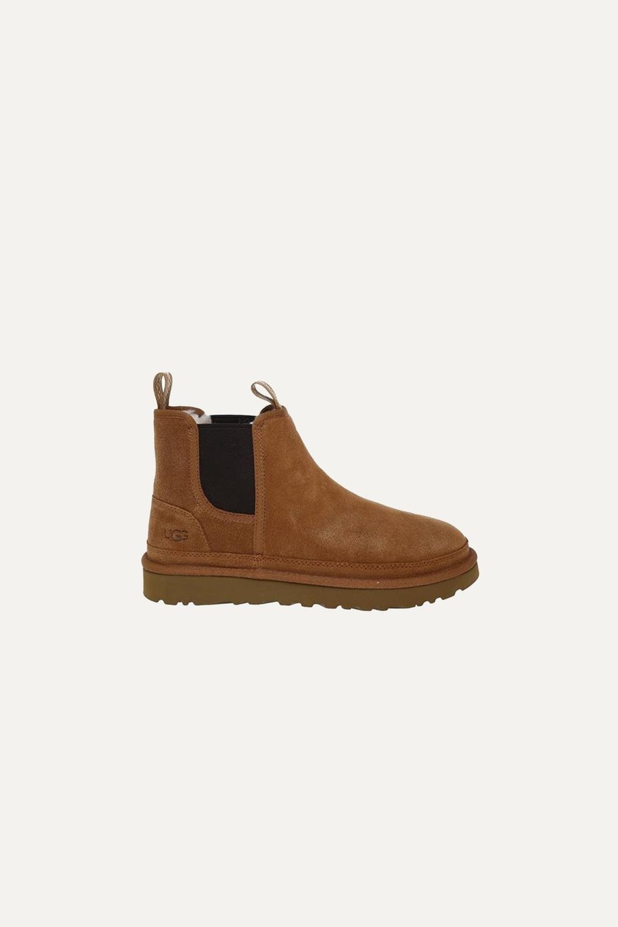 UGG UGG Erkek Düz Topuklu Süet Taba Bot & Bootie 1121644-TABA