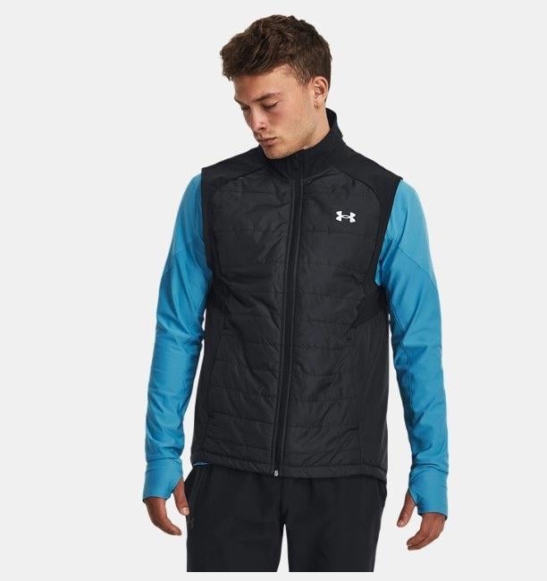 Under Armour Under Armour Erkek Fermuar Kapamalı  Marka Logolu Siyah Yelek 1378499-001