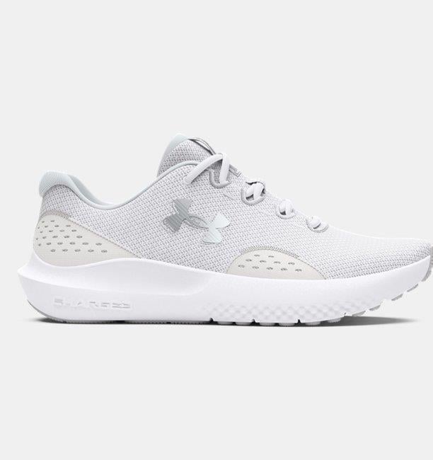 Under Armour Under Armour Kadın Marka Logolu Rahat Taban Bağıcıklı Beyaz Koşu & Antrenman Ayakkabısı 3027007-100