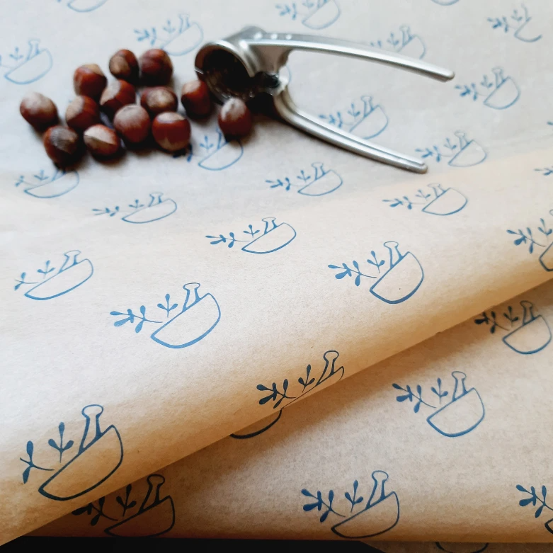 Baskılı Kraft Yağlı Kağıt
