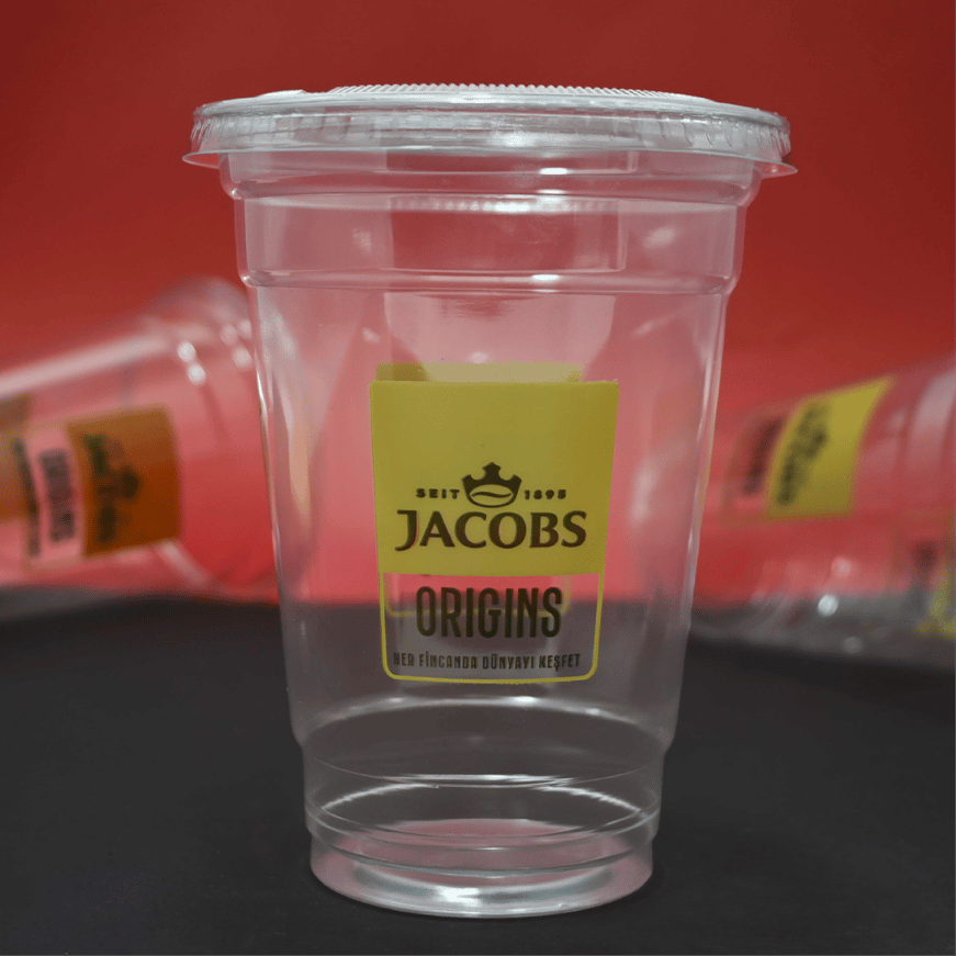Baskılı Plastik Pet Bardak