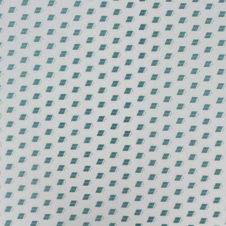 Blue Geo Pelur Kağıdı