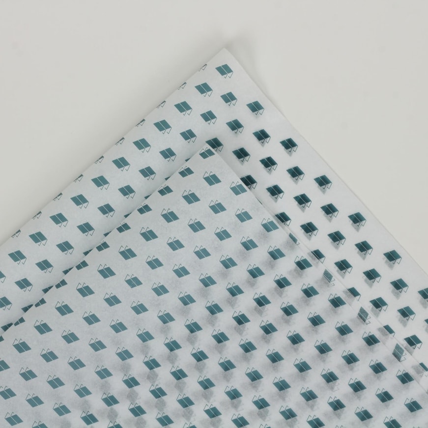 Blue Geo Pelur Kağıdı