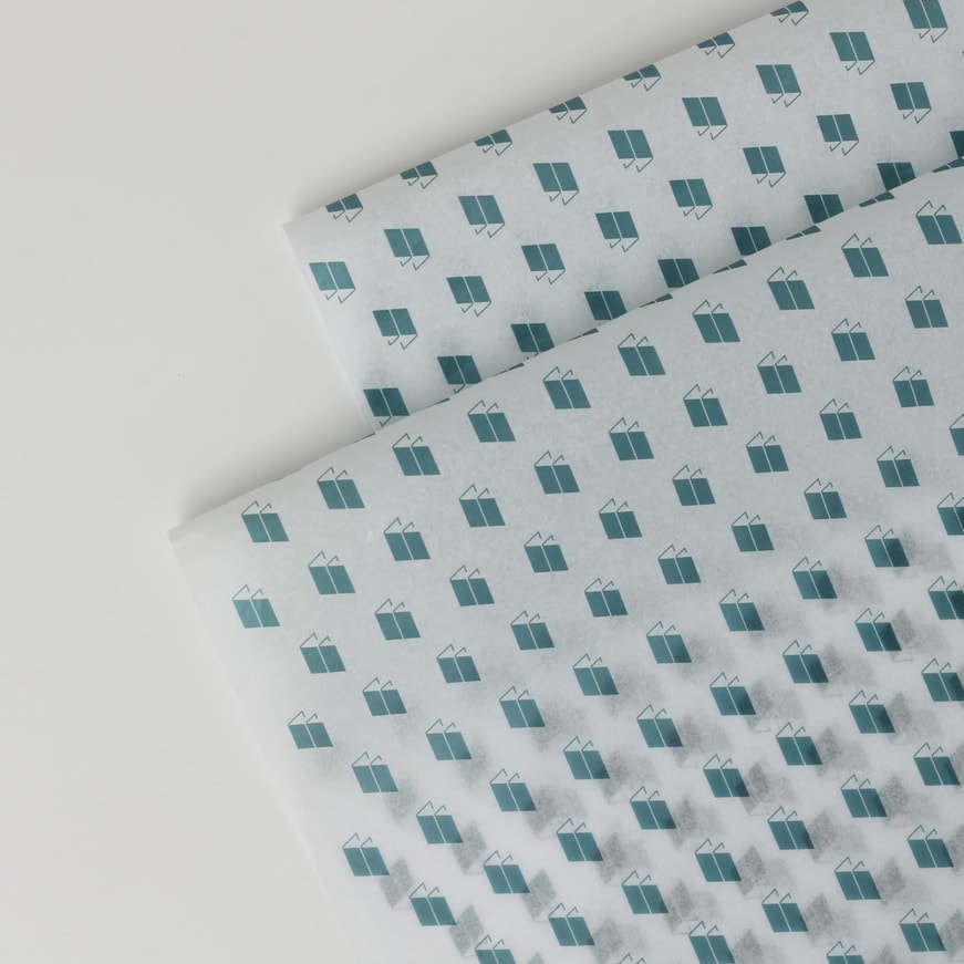 Blue Geo Pelur Kağıdı