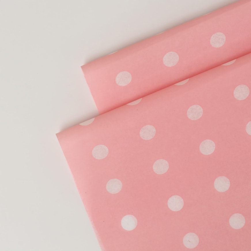 Pinkful A Pois Pelur Kağıdı