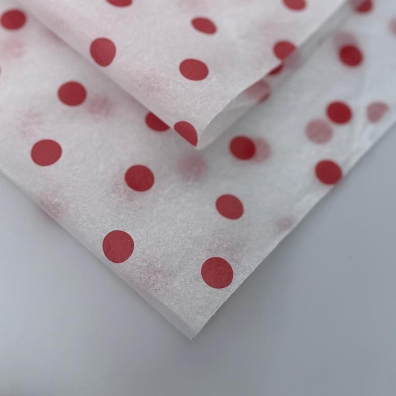 Red A Pois Pelur Kağıdı