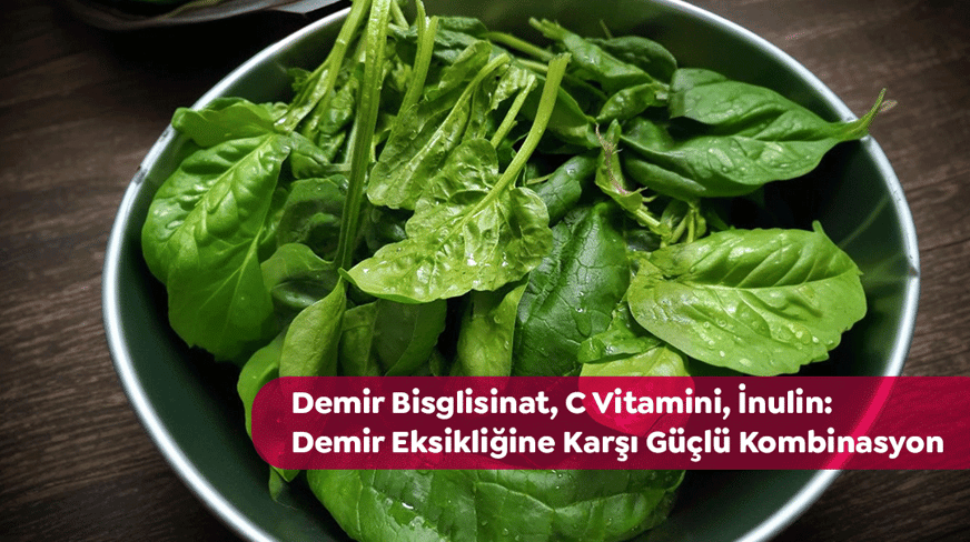Demir Bisglisinat, C Vitamini, İnulin: Demir Eksikliğine Karşı Güçlü Kombinasyon