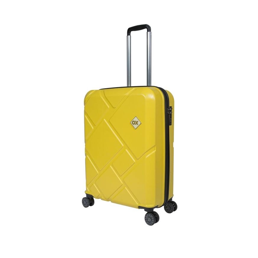 OX ISLAND 3 LÜ SARI VALİZ SETİ (BÜYÜK + ORTA + KABİN )