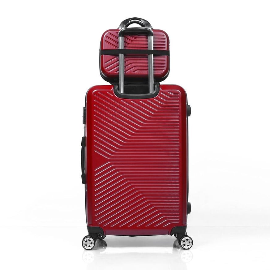 Ox Premium Bordo Makyaj Çantası
