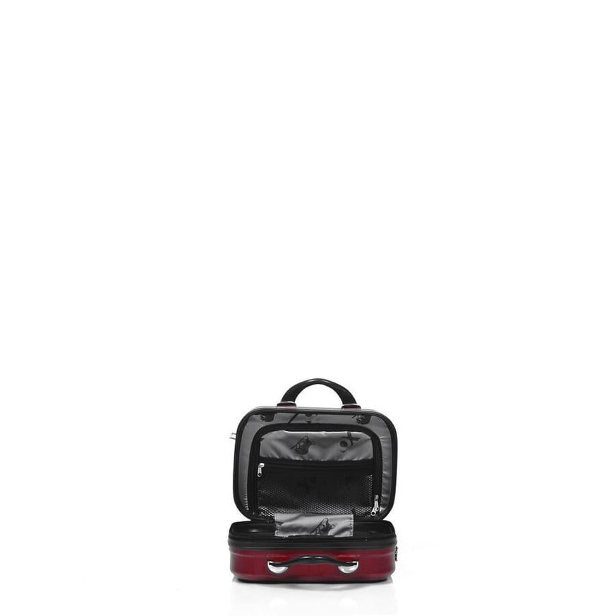 Ox Premium Bordo Makyaj Çantası