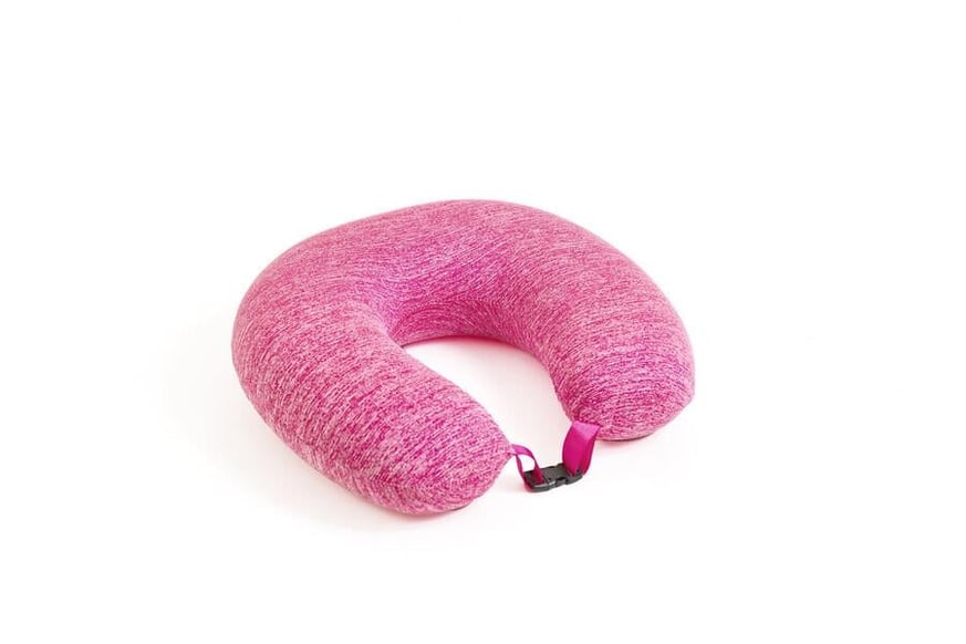 OX Travel Ortopedik Seyahat Yastığı - Boyunluk - Pembe