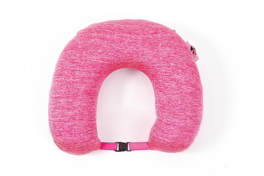 OX Travel Ortopedik Seyahat Yastığı - Boyunluk - Pembe