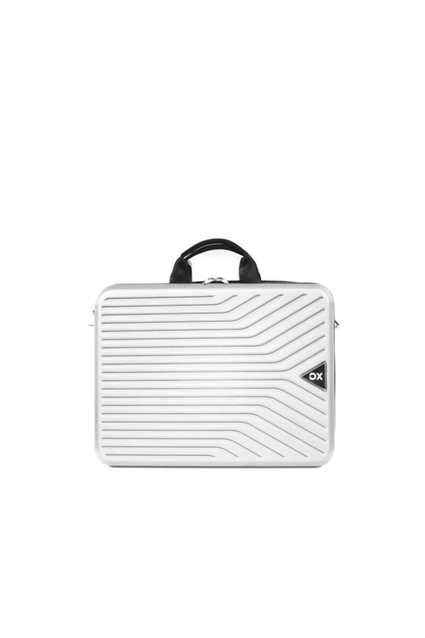 Unisex Beyaz 14 Inç Notebook- Laptop Çantası
