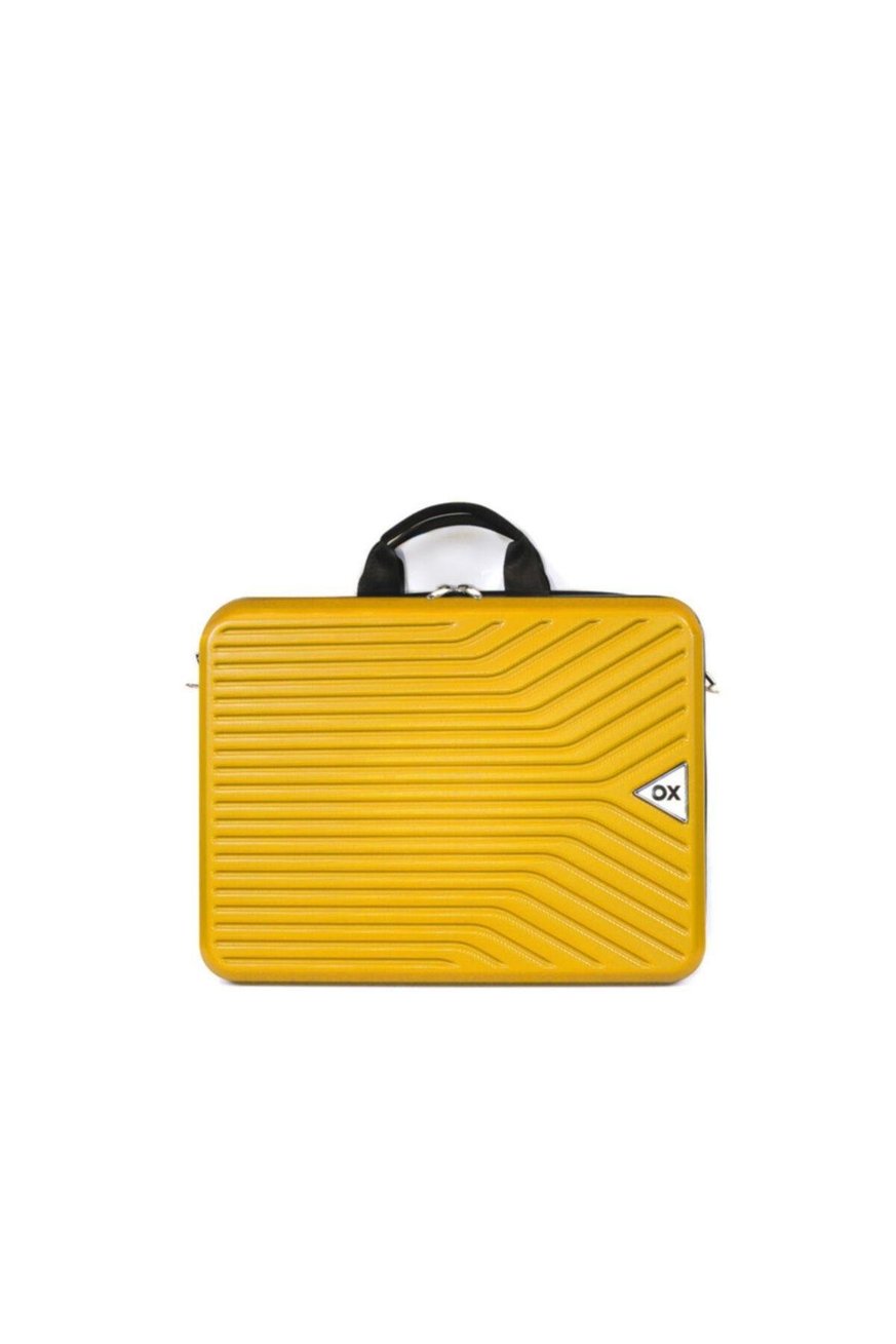 Unisex Sarı 17.3 Inç Sarı Notebook - Laptop Çantası