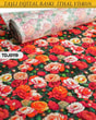  TAŞLI Dijital Baskı Tek En Pamuk Viskon Kumaş 90cm-TDJ0119TDJ0119