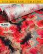  TAŞLI Dijital Baskı Tek En Pamuk Viskon Kumaş 90cm-TDJ0152TDJ0152