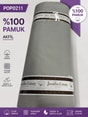 %100 Pamuk Akfil  Poplin Nevresim Kumaşı En 240 cmPOP0211