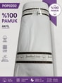 %100 Pamuk Akfil  Poplin Nevresim Kumaşı En 240 cmPOP0202