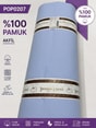%100 Pamuk Akfil  Poplin Nevresim Kumaşı En 240 cmPOP0207