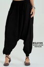 Bohem Tarz Viskon Şalvar Pantlon Standart Beden (Cepli) BSL0105-8612BSL0105