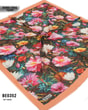 Desenli Bambu Kraş Eşarp 100*100cm BE0352-1925BE0352