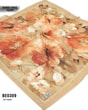 Desenli Bambu Kraş Eşarp 100*100cm BE0309-2312BE0309