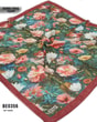 Desenli Bambu Kraş Eşarp 100*100cm BE0356-1929BE0356
