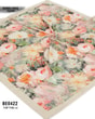Desenli Bambu Kraş Eşarp 110*110cm BE0422-1703BE0422