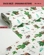 Desenli Duck Bezi (Panama Keteni) Kumaş En 180 cm-DCK0133-33DCK0133