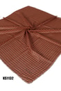Desenli Flamlı Eşarp 100*100cm KS1132-1025KS1132