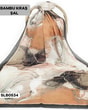 Desenli Soft Bambu Kraş Şal SLB0534-2606SLB0534