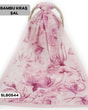 Desenli Soft Bambu Kraş Şal SLB0544-2618SLB0544