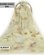 Desenli Soft Bambu Kraş Şal SLB0547-2630SLB0547