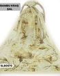 Desenli Soft Bambu Kraş Şal SLB0570-2413SLB0570
