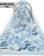 Desenli Soft Bambu Kraş Şal SLB0572-2417SLB0572
