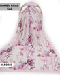 Desenli Soft Bambu Kraş Şal SLB0583-4331SLB0583