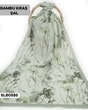 Desenli Soft Bambu Kraş Şal SLB0585-4334SLB0585