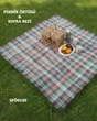Ekoseli piknik ve masa örtüsü 140cm*140cm SFÖ0105-32906SFÖ0105