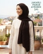 Jakarlı Ayrobin Pamuk Şal  JSL0202-4004JSL0202