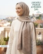 Jakarlı Ayrobin Pamuk Şal  JSL0206-4009JSL0206